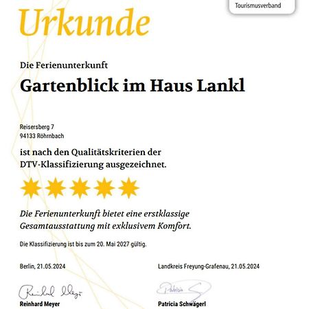 Ferienwohnung Lankl Im Bayerischen Wald 론바크 외부 사진