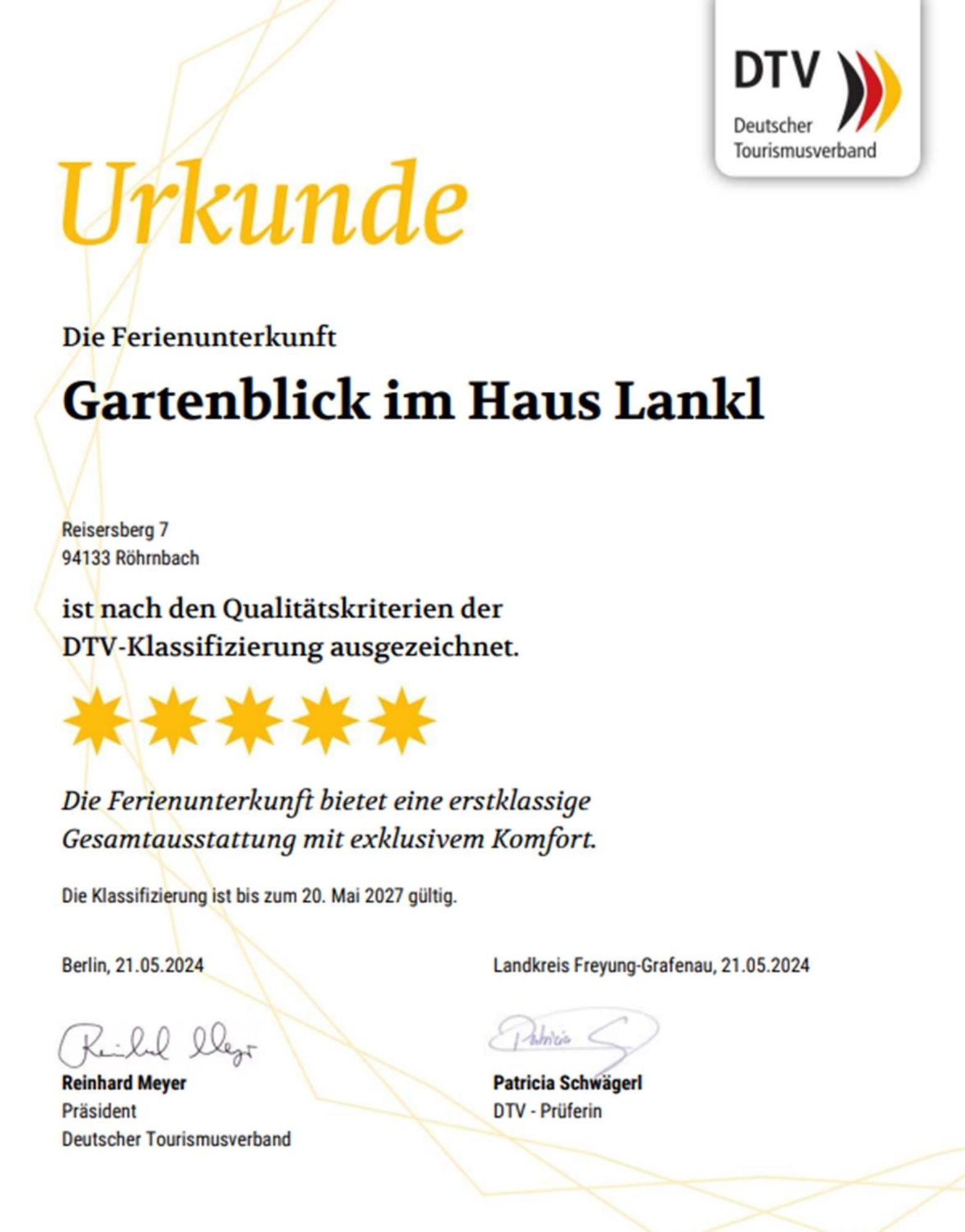 Ferienwohnung Lankl Im Bayerischen Wald 론바크 외부 사진